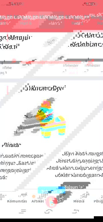 Menunggu gelombang cinta