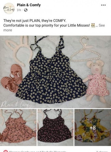 Comfy dress for your LO