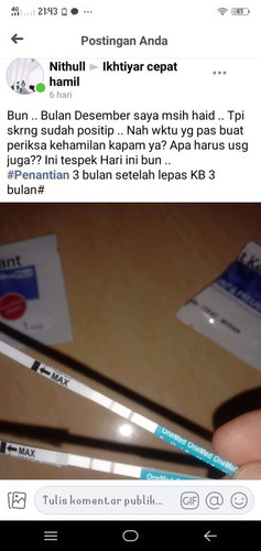 Ngeflek coklat saat hamil muda