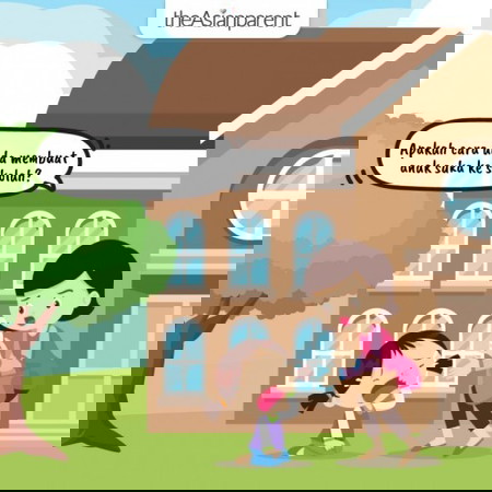 Apakah cara anda membuat anak suka ke sekolah?