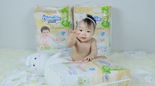 หนูน้อย MamyPoko ซึมซับดีเยี่ยมม☺️☺️☺️