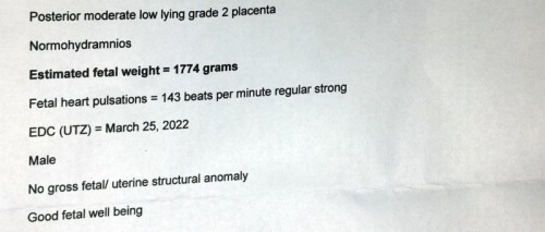Moderate posterior low lying