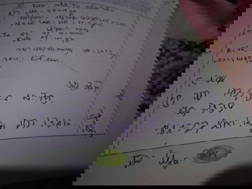 Cara membaca catatan bidan