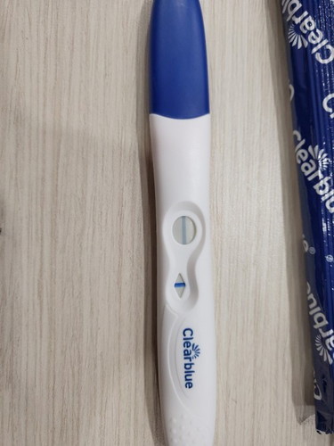 Clearblue pregnancy test