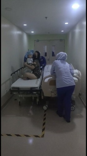 Lanjut lagii setelah sampai hospital