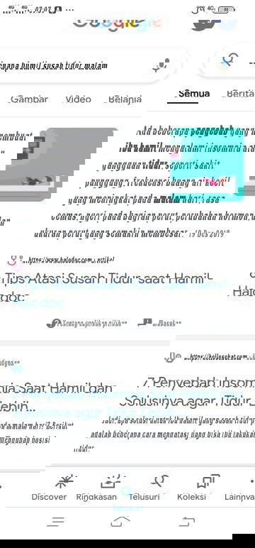 Kenikmatan seorang ibu hamil