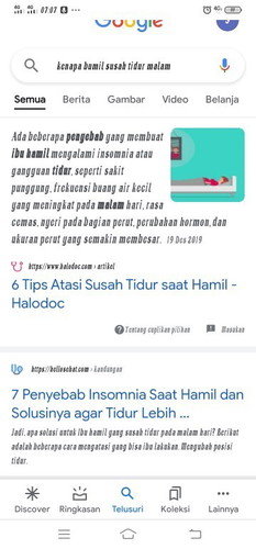 Kenikmatan seorang ibu hamil