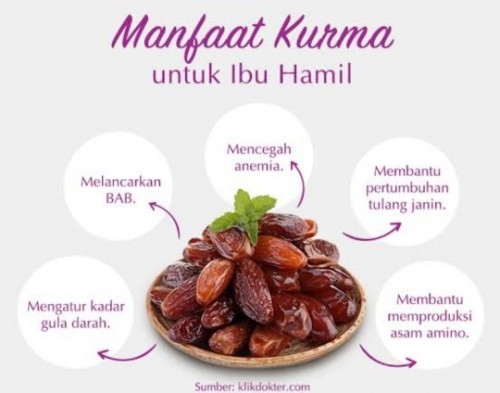 Kurma cepat proses persalinan