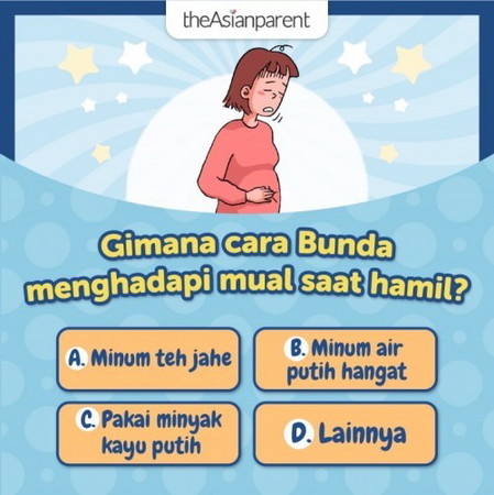 Gimana cara Bunda menghadapi mual saat hamil?
