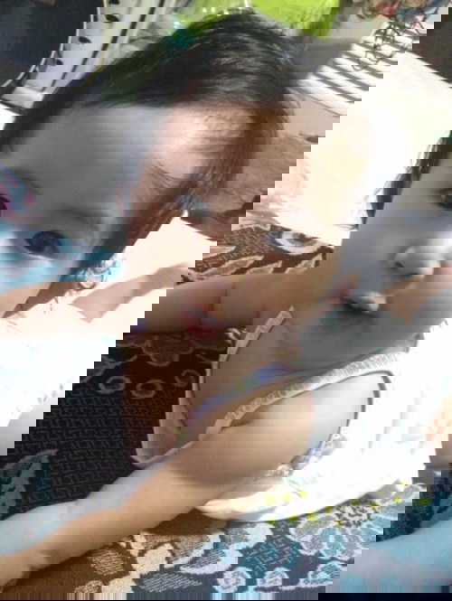 unang pag dapa ni baby cassy ko happy cia🥰🥰🥰