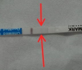 Testpack terlalu samar