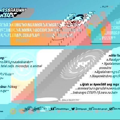 Ligtas at Epektibo ang Covid-19 Vaccine para sa mga Bata