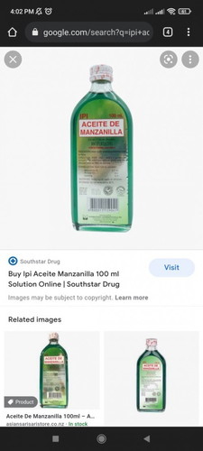 Ipi Aceite de manzanilla