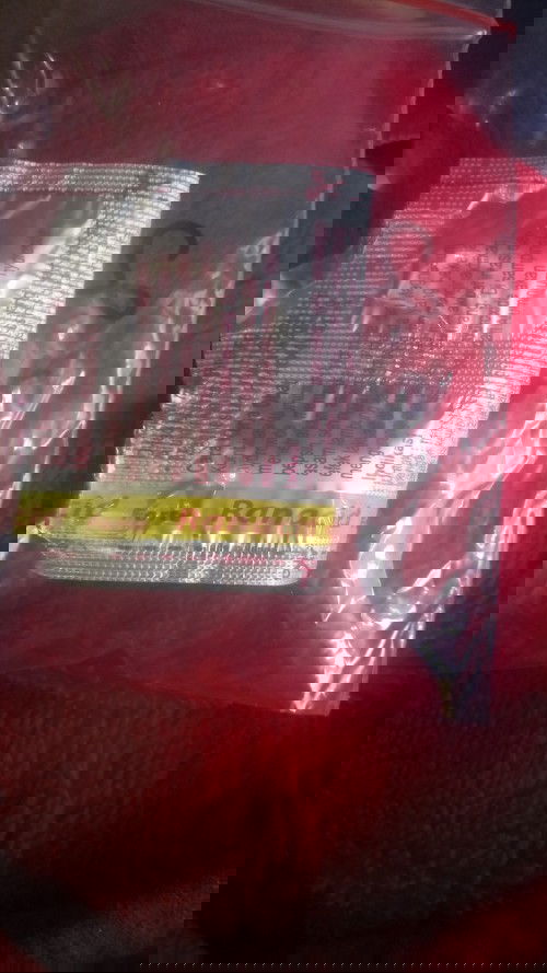 Garis 2 menjadi garis 1 efek flek