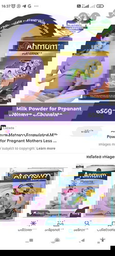 Ada sesiapa pernah minum Susu anmum Materna (kurg Manis) perisa coklat ni? Week brp boleh minum ya