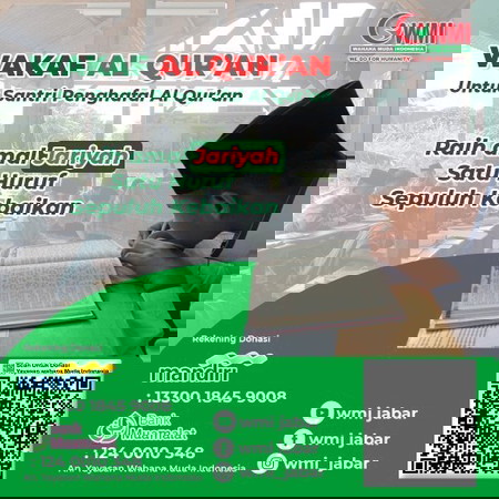 Bissmillah semoga bunda"bisa sedekah jariyah Amiin