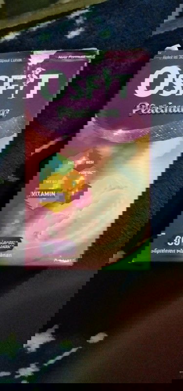 Ada yg samaan gak Bun minum vitaminnya osfit platinum gitu