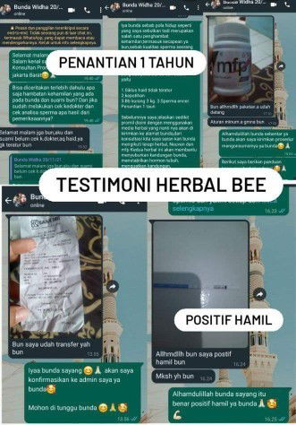 Testimoni positif hamil