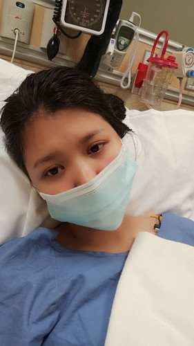 Confined in the Victoria Hospital Rm. 5