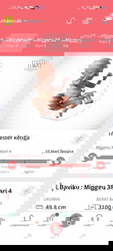 39 week belum ada gelombang cinta