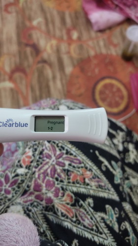 Upt cassette &strip tiada double line tapi clear blue positive pregnant 1-2weeks
