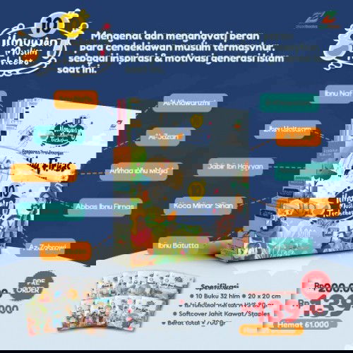Buku Anak "10 Ilmuwan Islam Terhebat"