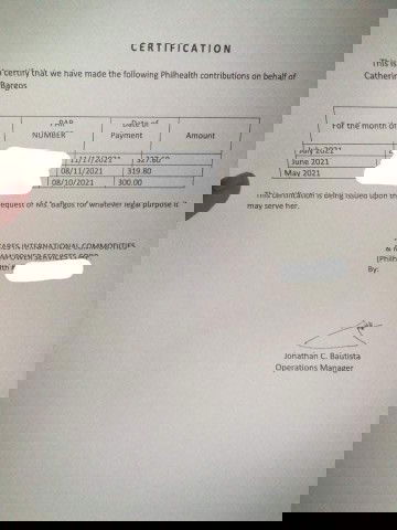 ABOUT PHILHEALTH MATERNITY BENEFITS