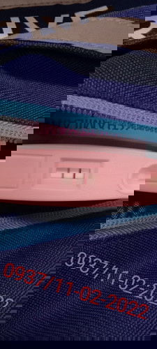 Hi,sya nak tnya.. sya lewat period 3 hari tpi td check upt dpt result mcm ni