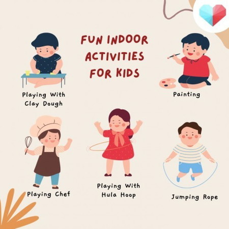 Fun Indoor Activities For Kids!