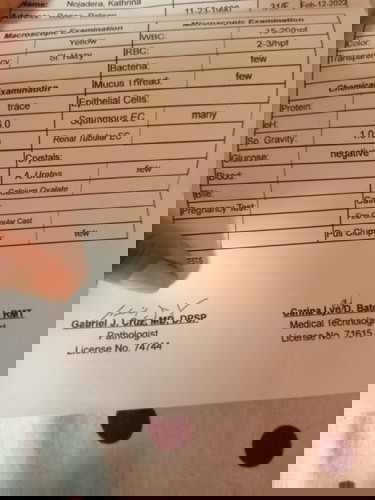 urinalysis