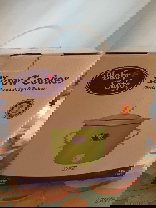 Di jual BABY SAFE SLOW COOKER + MULTIFUNCTION STERILISER 8IN1