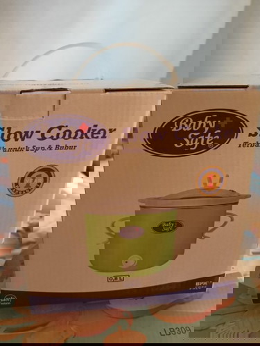 Di jual BABY SAFE SLOW COOKER + MULTIFUNCTION STERILISER 8IN1