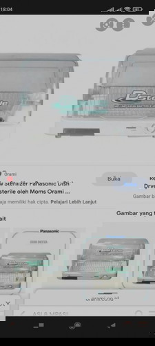 menghangkatkan makanan dengan dsterile