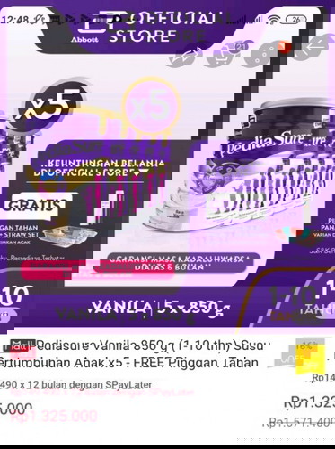 Susu Formula utk naikin BB Anak