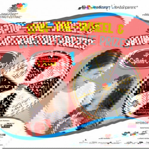 SPIN THE WHEEL TO WIN EXCITING PRIZES FOR FREE!  Everyone is a winner.