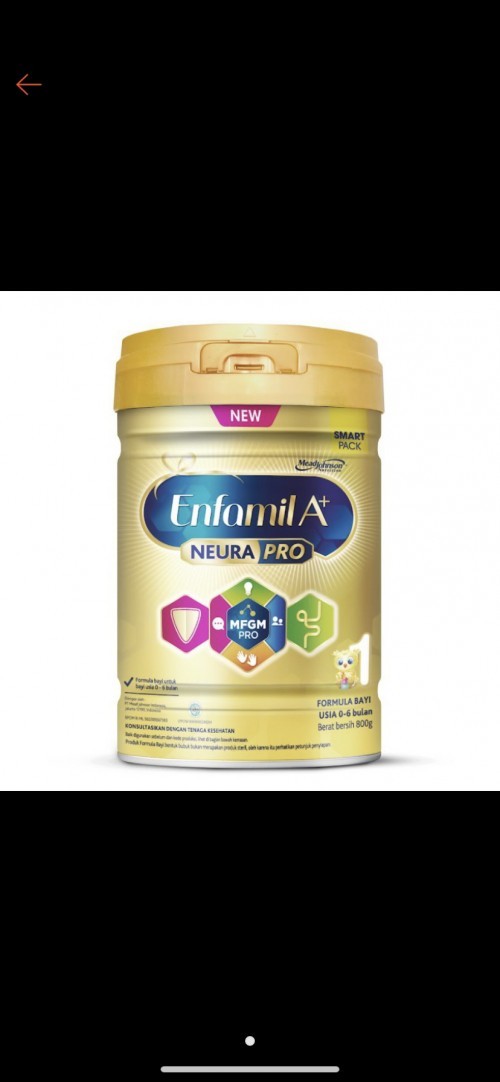 Susu enfamil 0-6 bulan