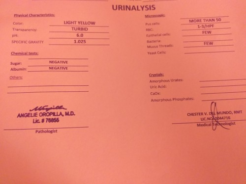 Urinalysis