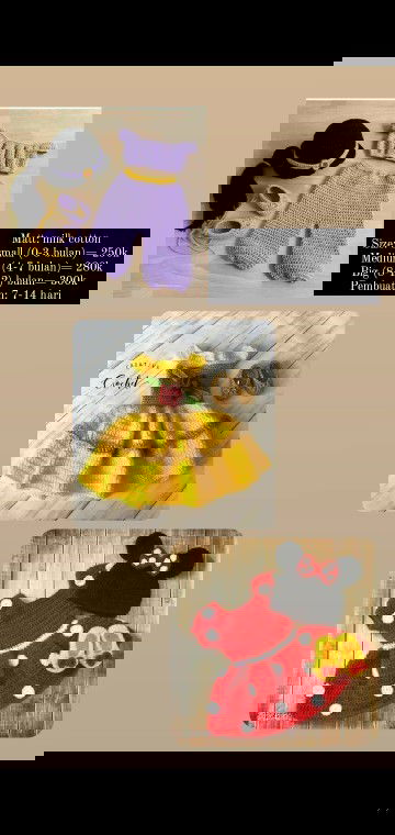 Jual kostum foto bayi