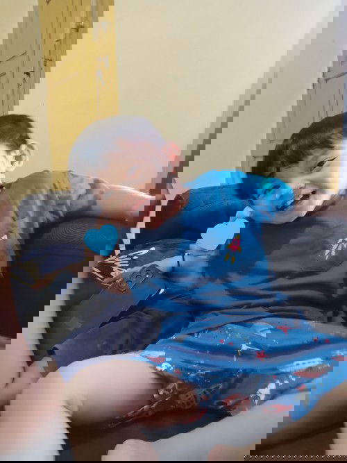 Anak selalu di bilang kurus sm Bumer😢