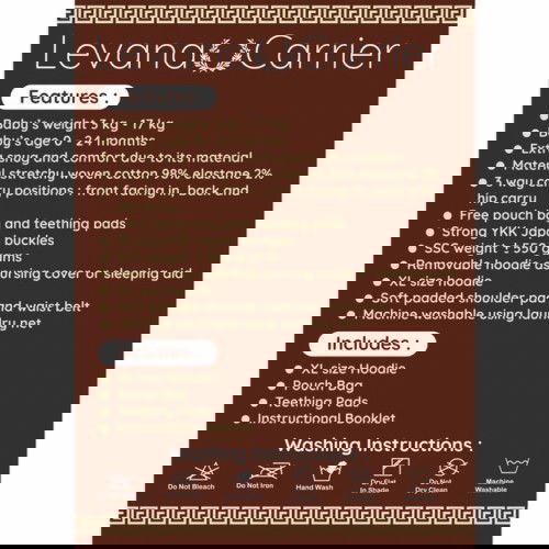 Dijual Cuddleme Levana Carrier .