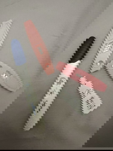 Brownish discharge & Positive upt