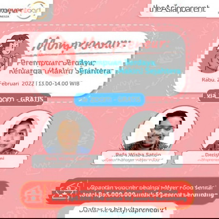 Webinar seru seputar peluang bisnis dari rumah