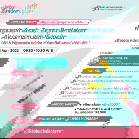 Kelas Intensif Pengasuhan