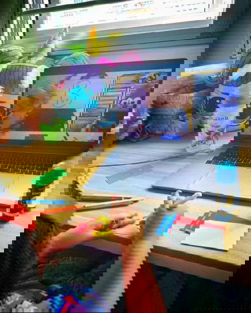 Interactive play along Zoom class for kids