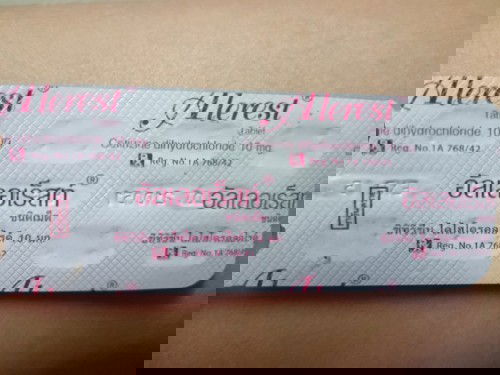 ทานยาแก้แพ้