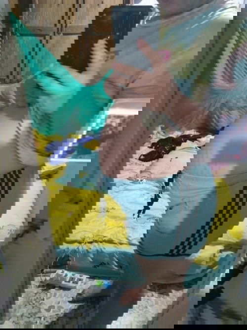 แม่ๆว่าแบบนี้ท้องกลมหรือแหลมคะ