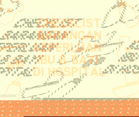 Checklist Ibu Anak di Hospital