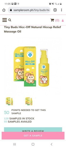 Baby products you can try at Sample Room PH