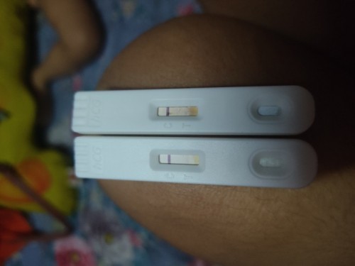 Ask ko lang po if positive po ba to o negative? Kasi nagkaregla naman po ako lastweek pero di po ganun kalakas then tumagal po sya ng 3days. Ano po meaning nyan? Evapline lang po ba?
