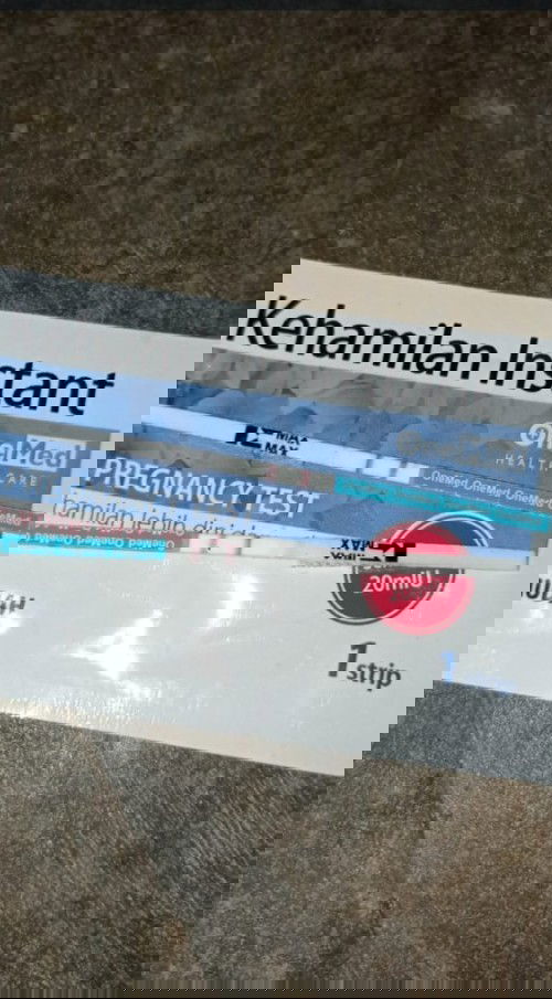 Alhamdulillah positif😉